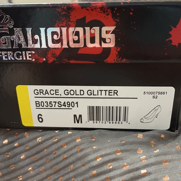 Gorgeous Gold Glitter ‘Grace’ Heels 👠 | Fergalicious by Fergie - Picture 10 of 10